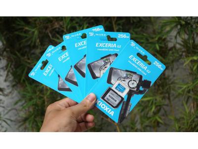THẺ NHỚ MICROSD KIOXIA 512GB - EXCERIA G2 CL10 UHS-I U3 GHI HÌNH 4K TỐC ĐỘ 100M/S - LMEX2L512GG4