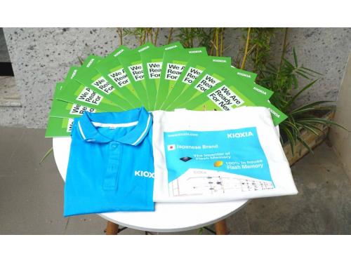 Khám Phá Bộ Vật phẩm Quà Tặng Từ KIOXIA
